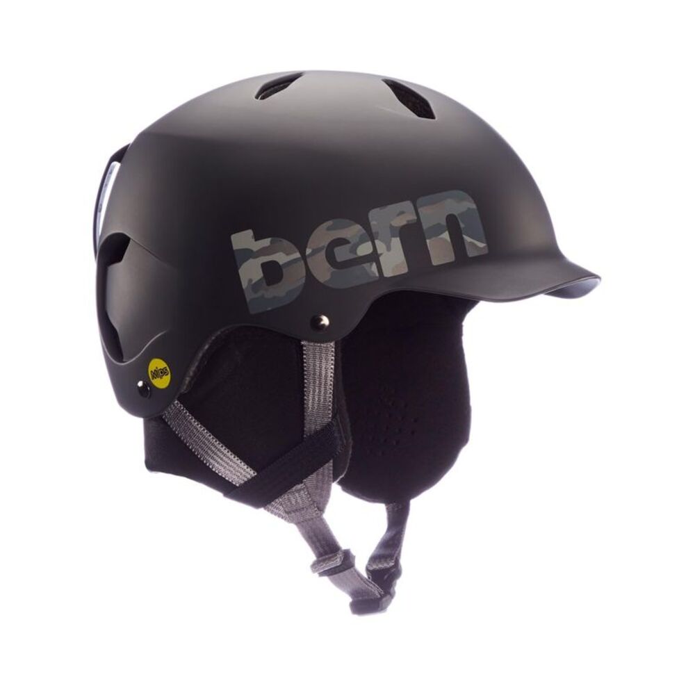 Bern Bandito Bike Helmet for Kids, EPS Multi-Impact Protection, S/M - Como Logo